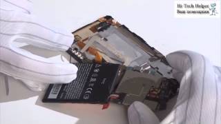 HTC One X - разборка смартфона и обзор запчастей