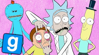 Rick & Morty in Escape Your Dreams (Garry's Mod Funny Moments)
