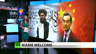FULL SHOW: Chinese officials call for peace in meeting with Taliban