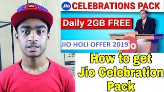 Get Jio Celebration Pack 2019 || Holi Special || Technical AK