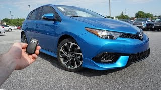 2018 Toyota Corolla iM: Start Up, Test Drive, Walkaround and Review