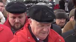 Геннадий Андреевич Зюганов на Красной площади! За Грудинина! За Сталина! Ура!))