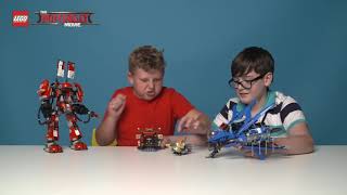 LEGO NINJAGO MOVIE - zestawy 70615 oraz 70614