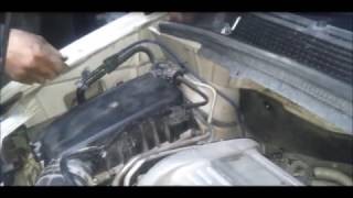 OPEL Zafira. Замена воздушного фильтра