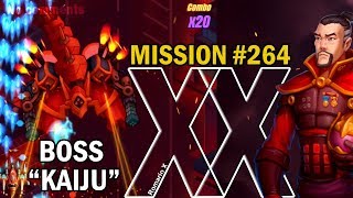 Hawk: Freedom Squadron. MISSION #264. HEROIC. BOSS "KAIJU". DRAGON XX.