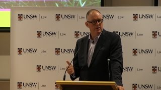 Welcome address to new JD students by UNSW Law alumnus Michael Rose, Chief Executive Partner- Allens