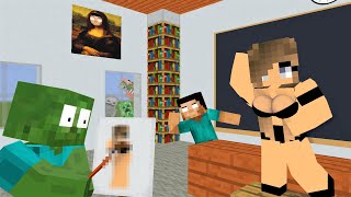 MONSTER SCHOOL : Drawing Challenge - Funny Minecraft Animation