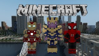 МСТИТЕЛИ:ФИНАЛ В МАЙНКРАФТ! ОБЗОР АДДОНА DF HEROES