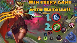 PLAYER PERSPECTIVE ( Natalia ) Win every game with Natalia!! MOBILE LEGENDS