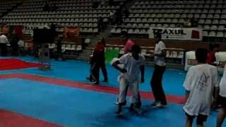 Back flip by French Taekwondo Competitor [Slow Motion]
