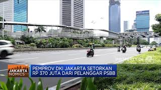 Pemprov DKI Jakarta Setorkan Rp 370 Juta Dari Pelanggar PSBB