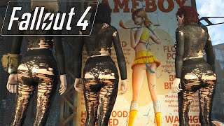 Fallout 4 Mod Review 12 - Sexy Ass Nylon and Female Harem - Boobpocalypse