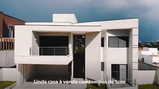 Linda casa à venda condomínio luxo Urbanova - São José dos Campos-SP | i9vale imobiliária SJC