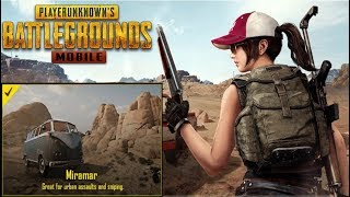 PUBG MOBILE (global) 0.5.0 beta update (miramar map)