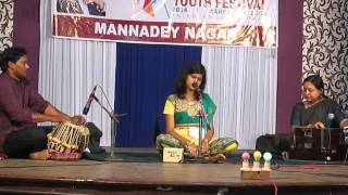 Reshma Raghavendra @ Kerala University Youth Festival 2014 -GHAZAL Competition
