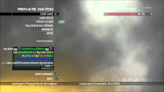 NEW! Mw2 Cfg Mod Menu *2013*(PS3 ONLY)