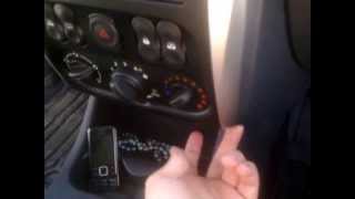 Снятие панели Nissan Almera NEW 2013