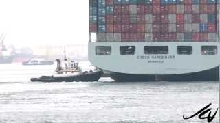 COSCO VANCOUVER - Container ship - YouTube