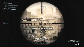 Medal of Honor Warfighter Sniper Gameplay Walkthrough Playstation 3 Xbox 360 HD