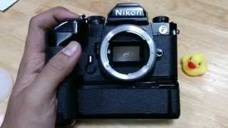 Motor Drive MD-12 test with Nikon FM