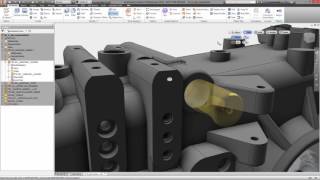 Прямое моделирование в AutoCad Inventor