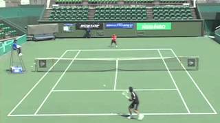全日本ジュニアテニス選手権 '07 U14 準決勝 蜂谷翔希 VS 綿貫敬介
