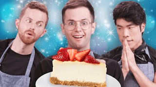 The Try Guys Bake Cheesecake Without A Recipe