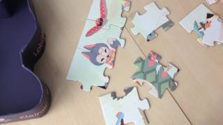 Djeco dėlionė vaikams | Unboxing Djeco