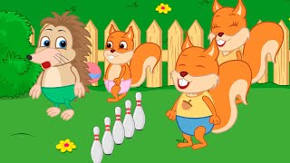 Famille d'Écureuil - Joueur épineux Animé 2023 en Français