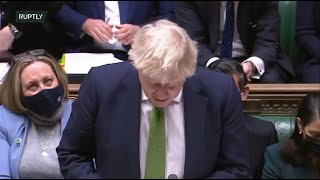 LIVE: Boris Johnson takes questions from MPs amid ‘partygate’ scandal