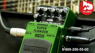 Гитарный эффект BEHRINGER SF400 SUPER FLANGER