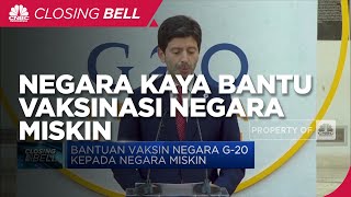 G20 Desak Negara Kaya Bantu Vaksinasi Kepada Negara Miskin