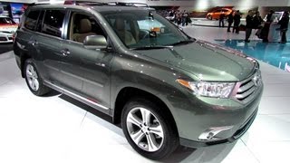 2013 Toyota Highlander Limited - Exterior and Interior Walkaround - 2013 Detroit Auto Show