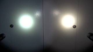 Cool White Vs  Neutral White LED's In Flashlights (Thrunite TN12 Models)
