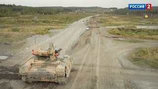 Стрельба из БМПТ-72 "Терминатор"