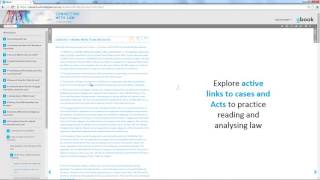 Connecting with Law 3rd edition obook tour