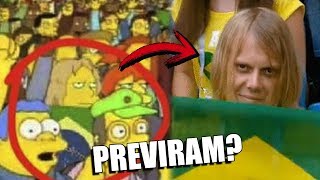 OS SIMPSONS PREVIRAM A APARIÇÃO DO TORCEDOR MISTERIOSO?