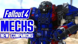 Fallout 4 - BADASS MECH COMPANIONS - Mechout4 23rd Century Combat - Mech vs Deathclaw