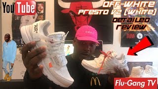 Off-White x Nike Presto 2.0 White Detailed Review: DON'T BUY BEFORE YOU WATCH!