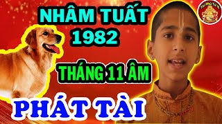 Tử Vi Tháng 11 ÂL Nhâm Tuất 1982 Biết Trước Thiên Cơ Tiền Đồ Sáng Lạn Cực Giàu Có