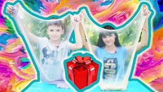 ?? 3 ЦВЕТА КЛЕЯ В ПЕРЧАТКАХ ? СЛАЙМ ЧЕЛЛЕНДЖ + ?КОНКУРС