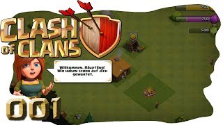 Clash of Clans - CoC - #01 Guck mal, ein neues Dorf [Let's Play Full HD Deutsch]