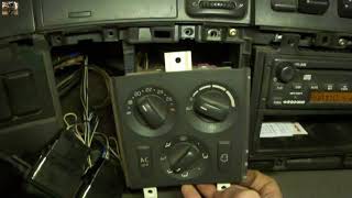Разборка передней консоли Volvo FM,FH dismantling the front console