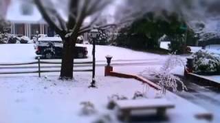 WATCH: Sunday snow timelapse