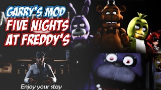 Gmod Murder Five Nights At Freddy's - جاريز مود لعبة رعب