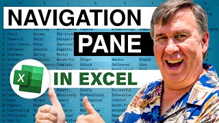 Excel Navigation Pane Debuts - 2418