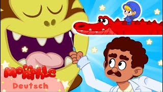 Morphle | Morphle geht zum Zahnarzt | Karikatur für Kinder | Mila und Morphle auf Deutsch