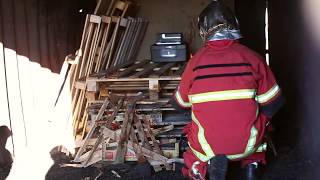 TITAN test de résistance au feu par les pompiers