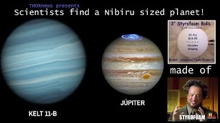 Astronomers discover a giant Nibiru type planet made of Styrofoam!