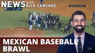 VIDEO: Insane brawl breaks out in Mexican baseball game